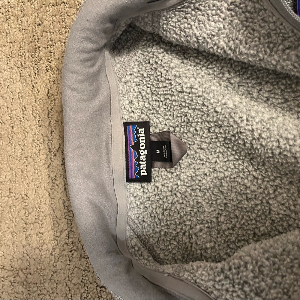 Patagonia Better Sweater Quarter-Zip Fleece Pullover - Women's EUC size M - Picture 8 of 9